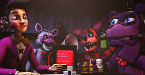 Ultimate Custom Night's Thrilling Gameplay Wallpaper