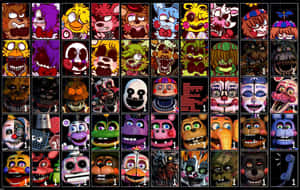 Ultimate Custom Night - The Ultimate Mashup Of Frightful Animatronics Wallpaper