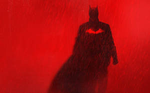 Ultra Hd Batman In Red Laptop Wallpaper