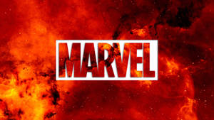 Ultra Hd Marvel Logo Explosions Laptop Wallpaper