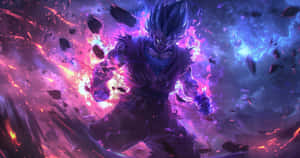 Ultra Instinct Goku Energy Burst4 K Wallpaper Wallpaper