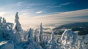 Ultra Wide Nature Snow Wallpaper