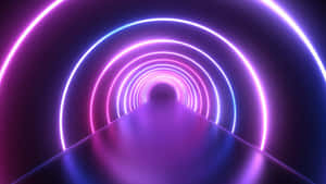 Ultraviolet Arches Wallpaper