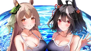 Uma Musume Pretty Derby Satono And Kitasan Wallpaper