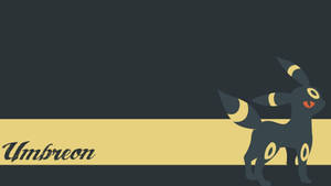 Umbreon Name Banner Wallpaper