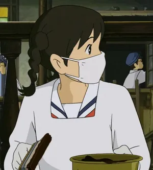 Umi_ Matsuzaki_ Painting_ Task_ Anime Wallpaper