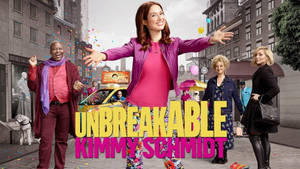 Unbreakable Kimmy Schmidt Sitcom Poster Wallpaper