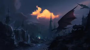 Unbridled Power, Epic Dragon 4k Wallpaper