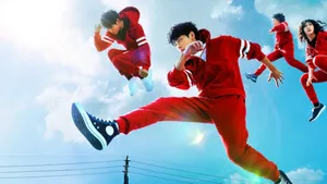 Uncanny Counter Cast Doing Parkour Wallpaper