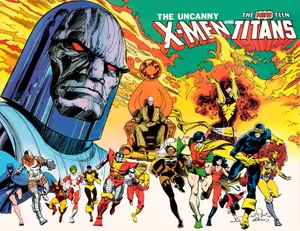 Uncanny X-men And Teen Titans Wallpaper