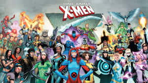 Uncanny X-men Complete Characters Wallpaper