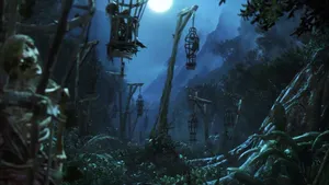 Uncharted Game Dark Art Wallpaper