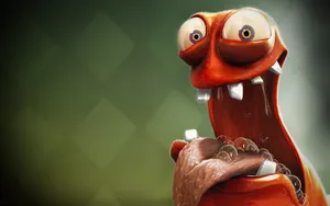 Uncle Fungus Inane Pose Wallpaper