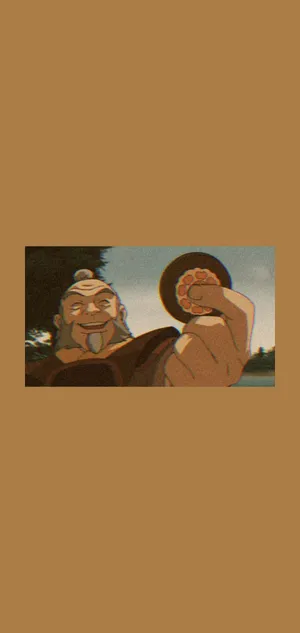 Uncle_ Iroh_ Enjoying_ Tea_ Avatar Wallpaper