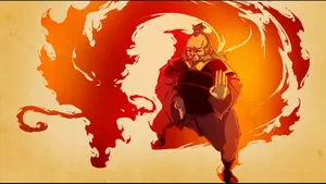 Uncle_ Iroh_ Firebending_ Art Wallpaper