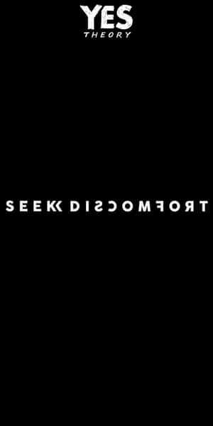 Uncomfortable On Black Background Wallpaper