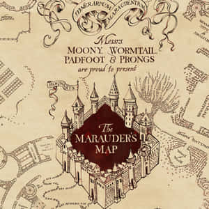 Uncover Secrets With The Marauder's Map Wallpaper