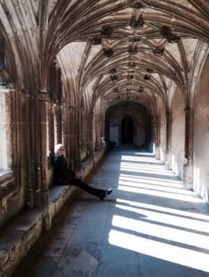 Uncover The Mysteries Of Hogwarts' Forbidden Corridor Wallpaper