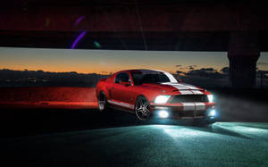 Under The Bridge Ford Shelby Mustang Wallpaper