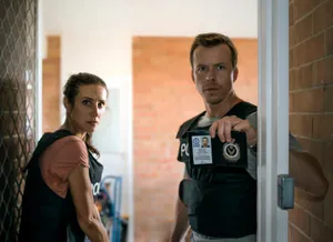 Undercover Police Drama Scene Wallpaper