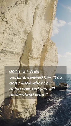 Understandingin Time Cliffside Bible Verse Wallpaper