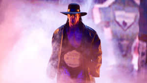 Undertaker Champion Belt Entrance Wallpaper