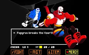 Undertale Sans And Papyrus Hd Wallpaper