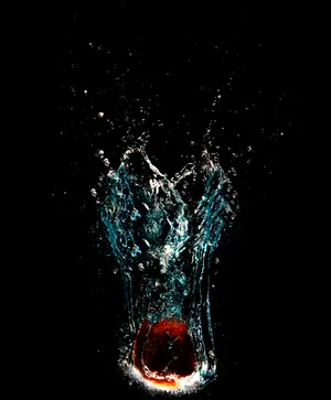 Underwater Apple Wallpaper