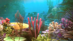 Underwater Coral Reef Wallpaper