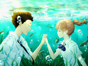 Underwater Embrace Wallpaper