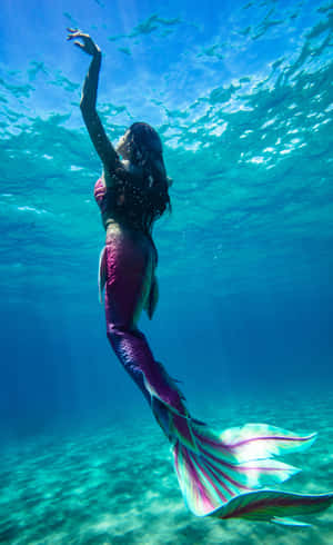 Underwater_ Mermaid_ Elegance.jpg Wallpaper