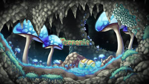 Unearth An Underground Wonder In Terraria. Wallpaper