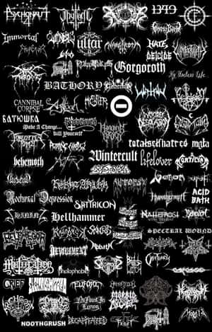 Unearth The Depths Of Dark Metal Music Wallpaper