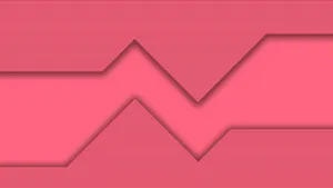 Uneven Heartbeat Simple Pink Wallpaper