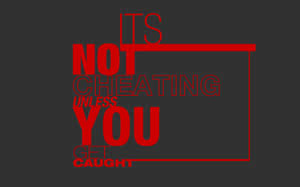 Unfaithful Weird Quote Wallpaper