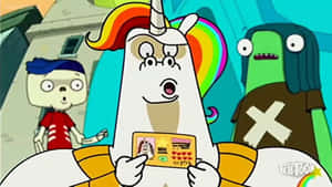 Unicorn Big Guy Freaktown Wallpaper