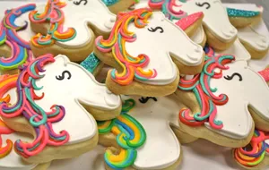 Unicorn Shaped Cookie Wallpaper
