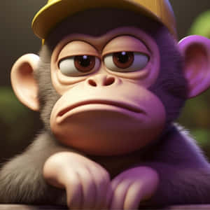 Unimpressed Monkey Meme Wallpaper