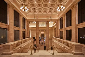 Union Station Interior And Stairs Wallpaper