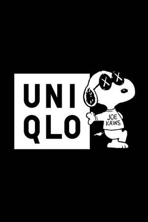 Uniqlo Black And White Snoopy Wallpaper