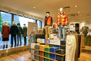 Uniqlo Inside Store Photograph Wallpaper