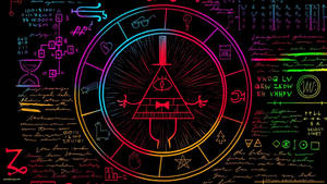 Unique Laptop Gravity Falls Background Wallpaper