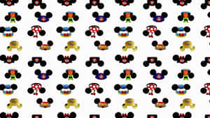 “uniquely Styled Mickey Mouse Ears” Wallpaper