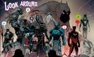 Unite The Villains Wallpaper