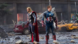 Unite To Save The World - The Avengers Assemble Wallpaper