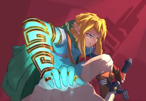 Unite With Link And Experience The Adventure Of A Lifetime In The Legend Of Zelda: Tears Of The Kingdom Wallpaper