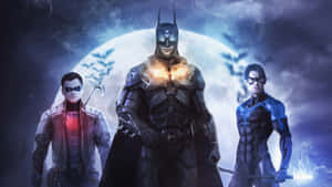 United Forces Of The Bat-family Wallpaper