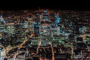 United Kingdom London Night Lights Wallpaper