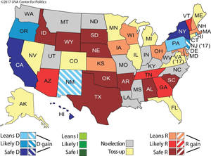 United States Map Political Statistics Map Wallpaper