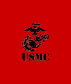 United States Marine Corps Bravely Serving The Nation Wallpaper